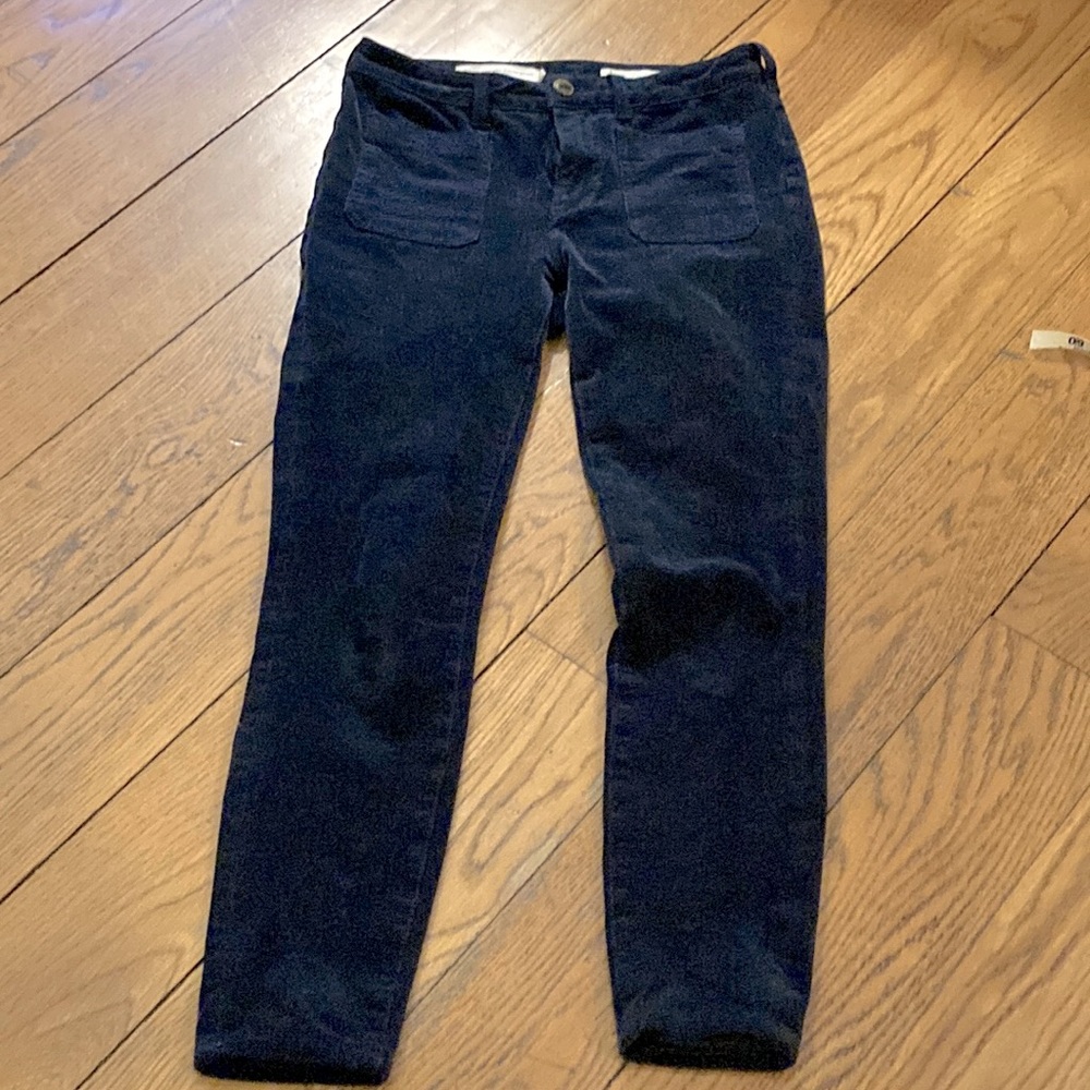 Anthropologie Pilcro and the Letterpress high-rise skinny corduroy pants